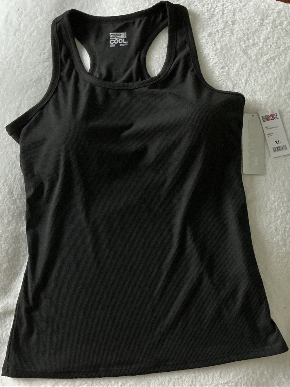 32 Degrees- Women's Black Racerback Bra Tank Top
